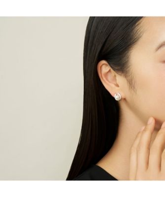 ホースシュー 淡水パール イヤリング VBPE8500 UW | VENDOME