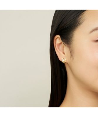 ホースシュー 淡水パール イヤリング VBPE8500 DW | VENDOME