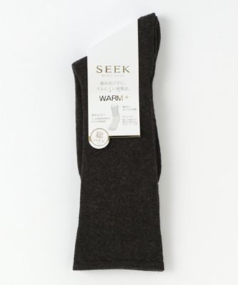SEEK (Men)/シーク 【靴下おまとめ】ウール混総パイル素材 ビジネスソックス 平無地