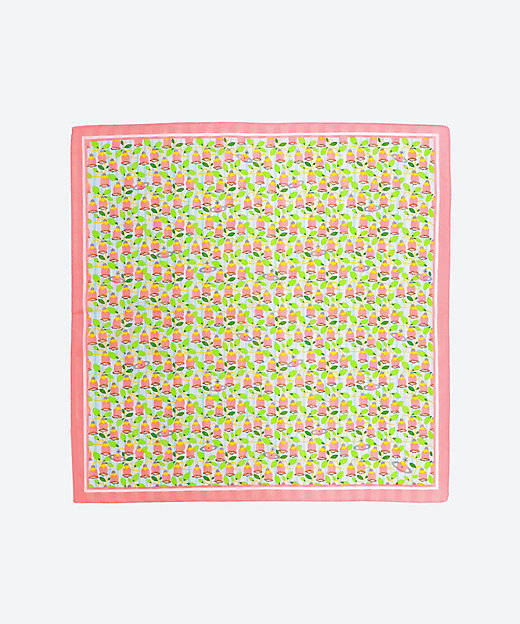 ＜三越伊勢丹/公式＞ アクセサリー FLOWER ハンカチーフ ピンク画像