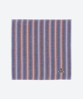 ＜Vivienne Westwood ACCESSORIES (Men)＞ＳＴＲＩＰＥメンズタオルハンカチーフ