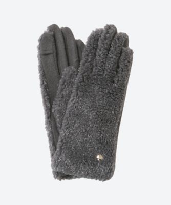 伊勢丹購入品⭐︎イタリア製⭐︎未使用⭐︎レザーグローブ⭐︎ネイビー⭐︎ファー 伊勢丹購入品⭐︎イタリア製⭐︎未使用⭐︎レザーグローブ