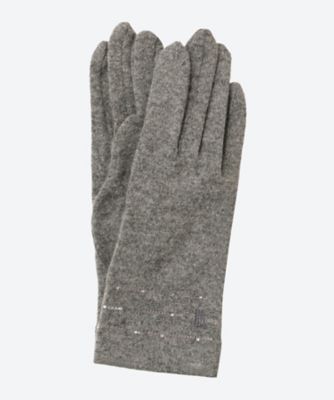 LANVIN COLLECTION (Women)/ランバンコレクション ランバン 手袋LV51343―5 グレー 手袋・グローブ【三越伊勢丹/公式】