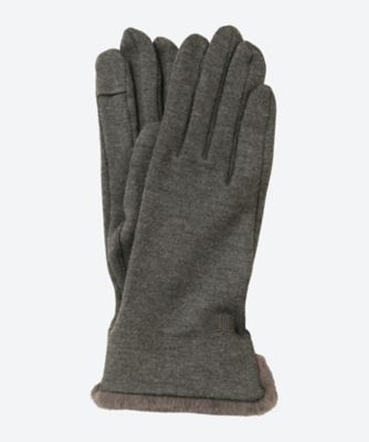 LANVIN COLLECTION (Women)/ランバンコレクション ランバン 手袋LV51345―3 グレー 手袋・グローブ【三越伊勢丹/公式】