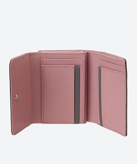 ポールスミス ＰＷクロスグレイン 口金付き三ツ折り財布、ファッション