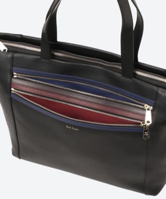 構いません^^【新品未使用】Paul Smith シグネチャージップストライプ　トートバッグ