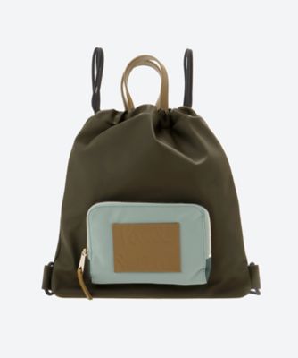 縦40横295マチ17美品 Paul Smith ポールスミス  ナイロンカラーブロッキングリュック