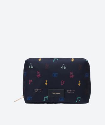 ＜Paul Smith (Bag&SLG)＞ミックスドゥードゥルポーチ　ポーチ　ＡＰＷ－４２０