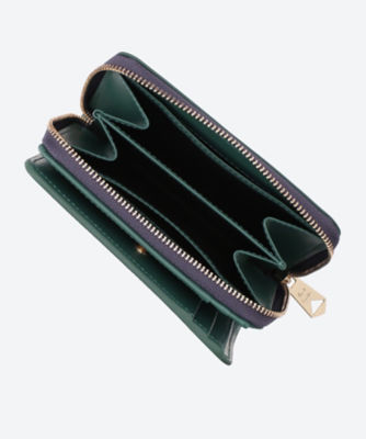 ミックスドゥードゥル ラウンドジップ二つ折り財布 ＢＰＷ―４１２