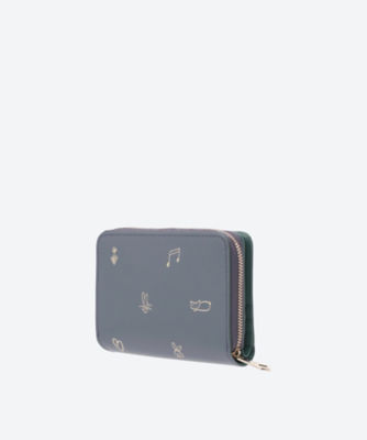 ミックスドゥードゥル ラウンドジップ二つ折り財布 ＢＰＷ―４１２