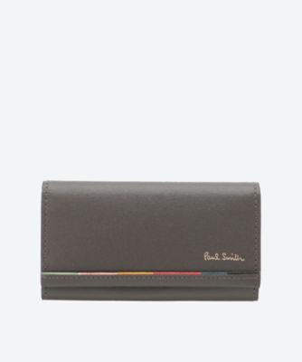 ＜Paul Smith (Men)＞【三越伊勢丹限定品】　レイヤードストライプＳＰ　キーケース　ＢＰＳ‐４６２