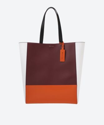 Paul Smith レザートートバッグ　カラーブロック