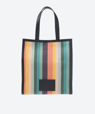 ○★新品 未使用 Paul Smith イストルト ストライプ キャンバストート