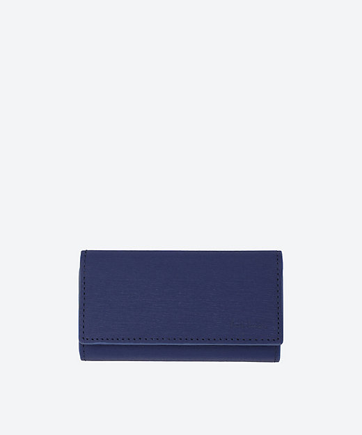 ＜三越伊勢丹/公式＞ クラシックエンボス22SS キーケース ブルー ハンドバッグ・財布