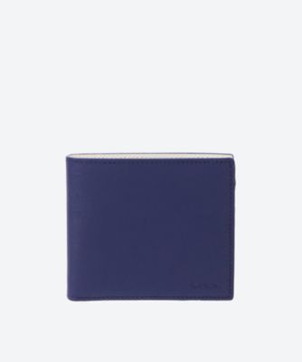 ＜Paul Smith (Bag&SLG)＞クラシックエンボス２２ＳＳ　小銭入れ付き二つ折り財布