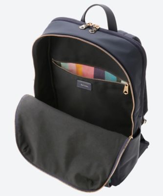 ナイロンアーティストストライプトリム リュック の通販 | 三越