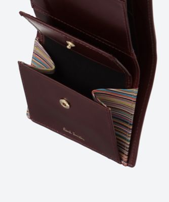 即購入可能ですPaul Smith レザーリュクスシャイン　3つ折り財布