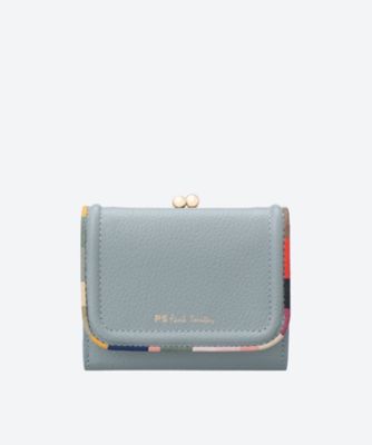 新品ポールスミス Paul Smith 三つ折り財布 カラフルクラシ 牛革