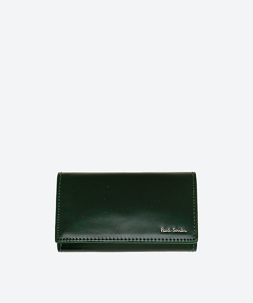  コードバン23SS キーケース ダークグリーン ハンドバッグ・財布
