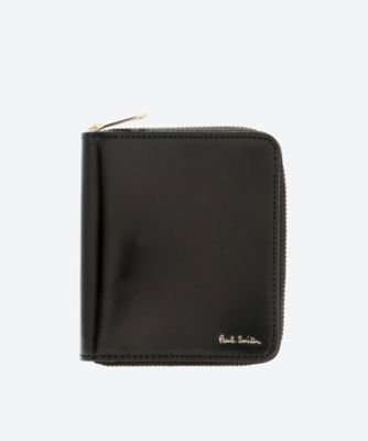 Paul Smith   コードバン　二つ折り財布　ダークブラウン　美品PAULSMITH