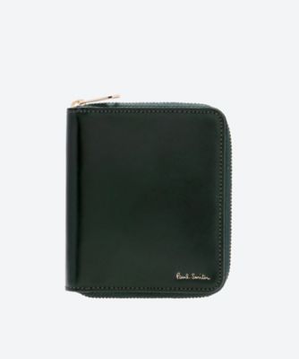 Paul Smith   コードバン　二つ折り財布　ダークブラウン　美品PAULSMITH