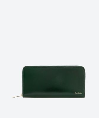 ＜Paul Smith (Bag&SLG)＞コードバン２３ＳＳ　ラウンドジップ長財布