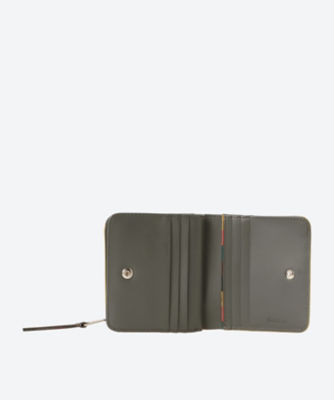 ブライトストライププラー Ｌ字ジップ二つ折り財布 | ファッション・服