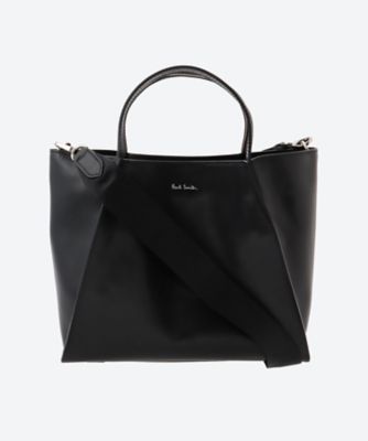 品質のいい Paul Smith 2WAYハンドバッグ タックドレザーリュクス ...