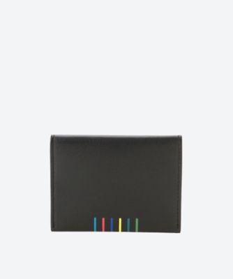 ＜Paul Smith (Bag&SLG)＞ＰＳストライプ　二つ折りカードケース