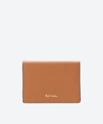 【新品】ポールスミス✨カラーブロック ３つ折り財布 キャメル ミニ財布 折財布おいご市場