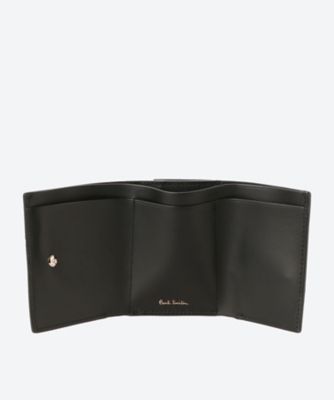 シグネチャーストライプパッチワーク 三つ折り財布 | ファッション・服 