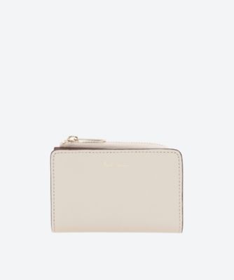 ポールスミスPaul Smith サプルレザー23AW 長財布アイボリー