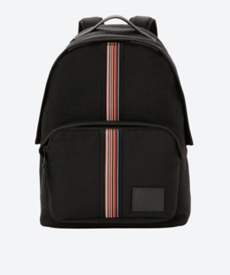 Paul Smith 3wayバッグ シグネチャージップストライプ 黒 リュック Paul Smith シグネチャー ジップストライプ バックパック Paul Smith