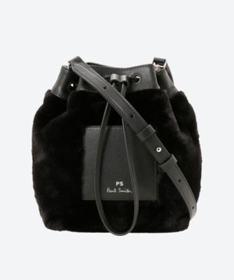 値下げしました！ Paul Smith Black 勿体な 無地 毛皮・ファーコート