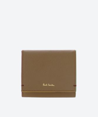 ＜Paul Smith (Bag&SLG)＞カラードエッジ２３ＡＷ　二つ折りミニ財布