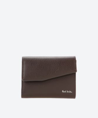 ＜Paul Smith (Bag&SLG)＞ダブルフェイスレザー　三つ折り財布　ＢＰＳ７７２