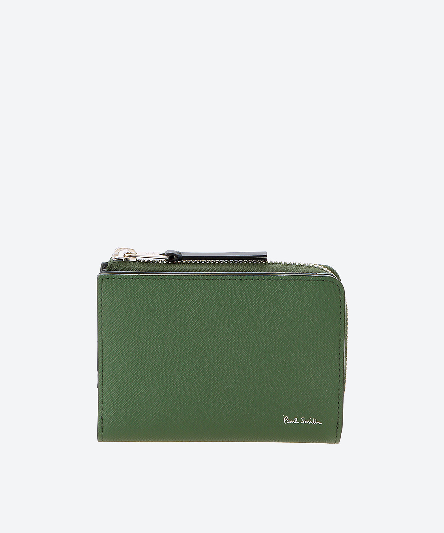 ブライトストライププラー Ｌジップ二つ折り財布 | ファッション 