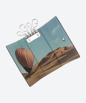 ＜Paul Smith (Men)＞シグネチャーストライプバルーン　ＵＳＡ　キーケース