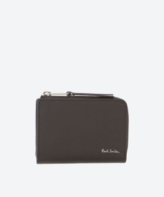 ⭐️Paul Smith コインケース 黒 レザー コンパクト　　　専用袋・箱付き ☆ギフト対応可☆新品☆箱付 ポールスミス 高級レザー コイン