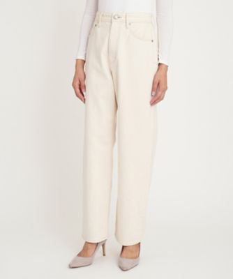 ＜YANUK (Women)＞ＣＯＬＬＥＥＮ　　Ｗｉｄｅ　ｔａｐｅｒｅｄ　　－ＥＣＲ