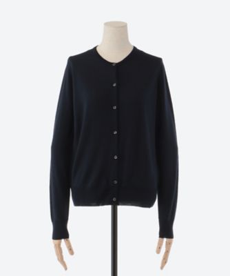 JOHN SMEDLEY (Women)/ジョンスメドレー クルーネックカーディガン