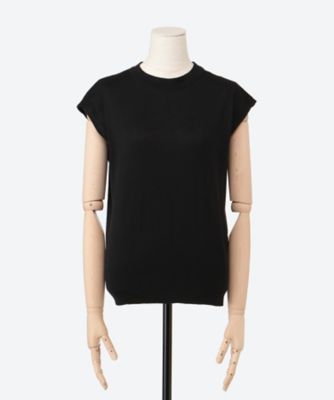 JOHN SMEDLEY (Women)/ジョンスメドレー クルーネックフレンチスリーブセーター