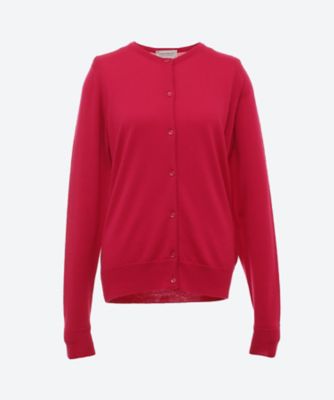 ＜JOHN SMEDLEY (Women)＞クルーカーディガン