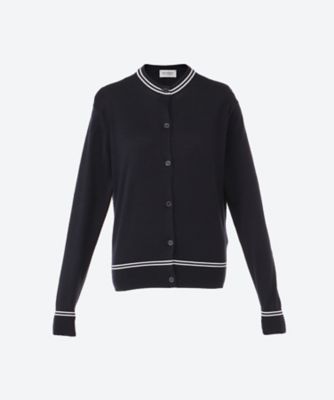 ＜JOHN SMEDLEY (Women)＞クルーネックカーディガン