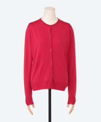 JOHN SMEDLY 長袖テッピングクルーネックカーディガン JOHN SMEDLEY ジョンスメドレー クルーネック カーディガン