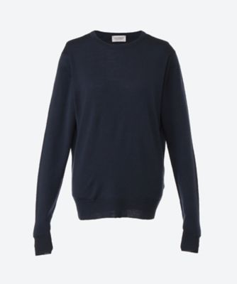 ＜JOHN SMEDLEY (Women)＞クルーネック長袖セーター