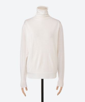JOHN SMEDLEY (Women)/ジョンスメドレー タートルネック長袖セーター