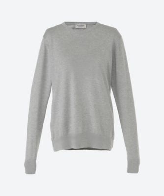 ＜JOHN SMEDLEY (Women)＞クルー長袖セーター　ＥＶＯＮＮＥ
