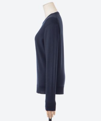 クルーネック長袖プルオーバー VIVIENNE | JOHN SMEDLEY