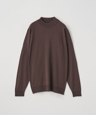 ３０Ｇ　ＭＯＤＥＲＮ　ＦＩＴ　モックネック長袖ニットプルオーバー　ＫＩＬＤＡＹ